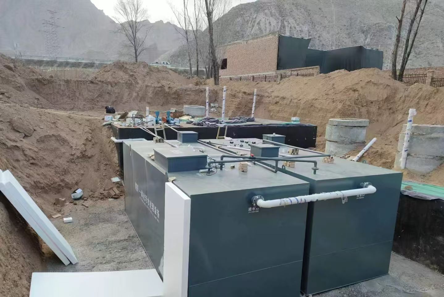 崇仁一体化污水处理设备